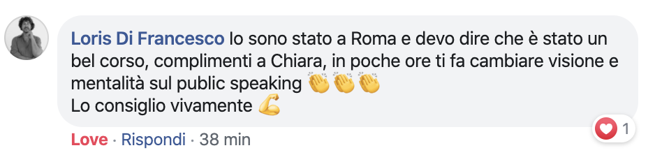 Chiara Alzati Corsi di Public Speaking