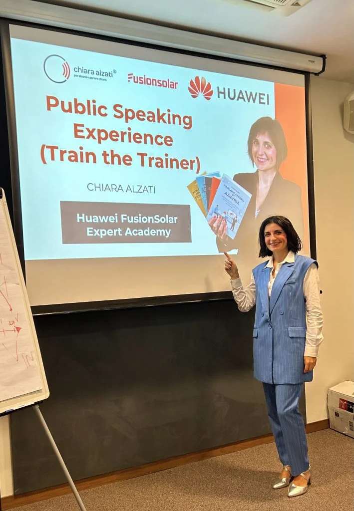 Chiara Alzati - Train the trainer Huawei