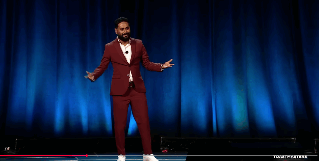 Discorso vincente Sabyasachi Sengupta Mondiali Public Speaking 2025